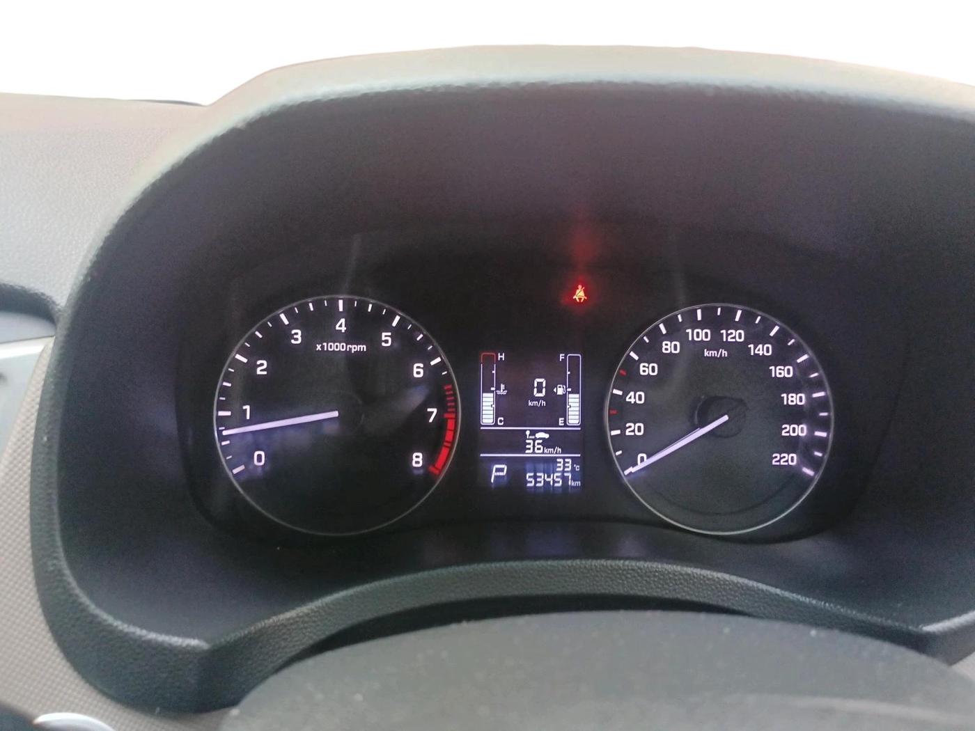 2016 Hyundai Creta SX PLUS AT 1.6 PETROL, Petrol, Automatic, 53,457 km, interior