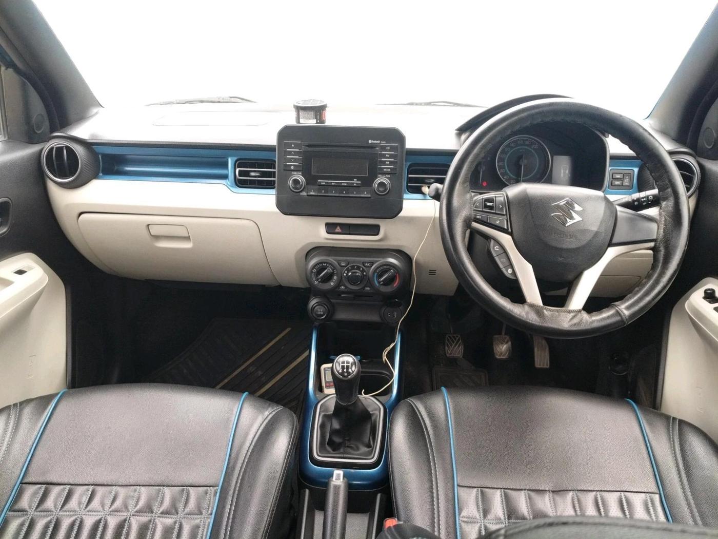 2017 Maruti IGNIS ZETA 1.2, Petrol, Manual, 66,995 km, interior