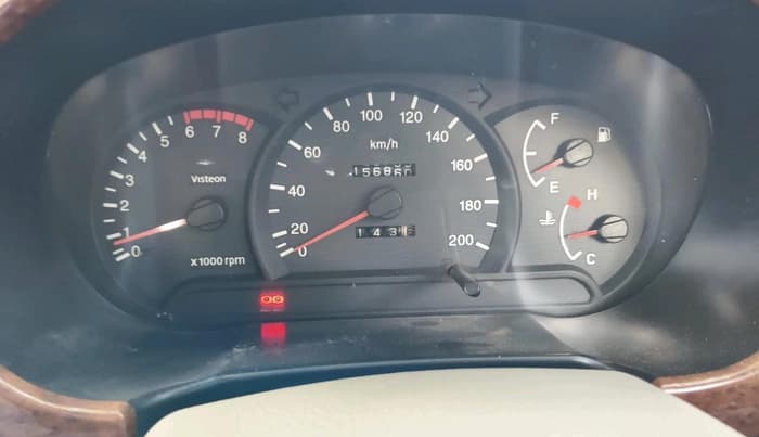 2011 Hyundai Accent EXECUTIVE, CNG, Manual, 1,56,860 km, interior
