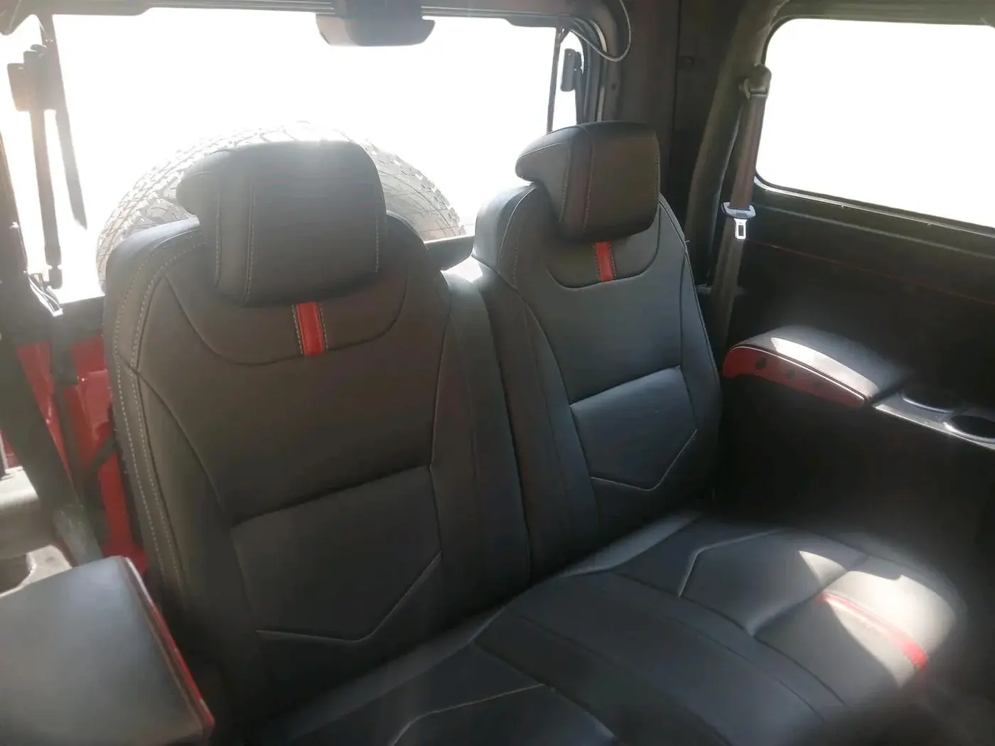 2021 Mahindra Thar LX PETROL HT 4WD AT, Petrol, Automatic, 24,583 km, interior