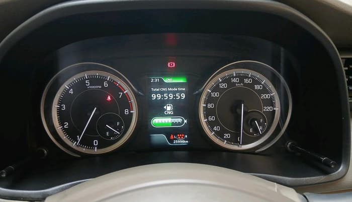 2024 Maruti Ertiga   VXI (O) CNG, CNG, Manual, 25,996 km, interior