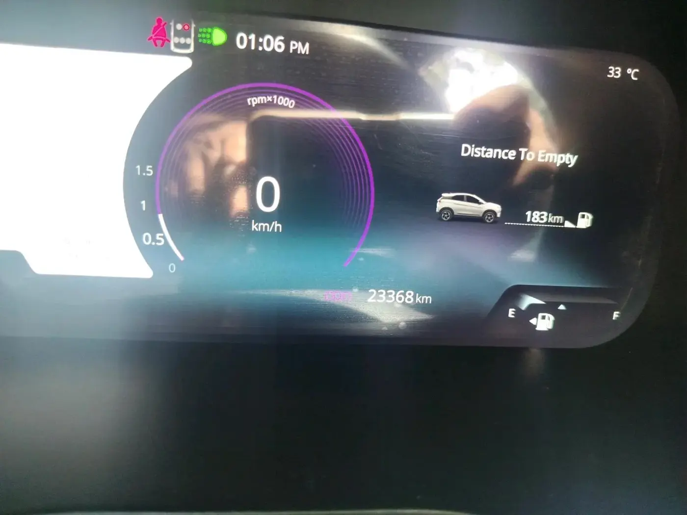 2024 Tata NEXON  Fearless Plus PS 1.2 iCNG, CNG, Manual, 23,368 km, interior
