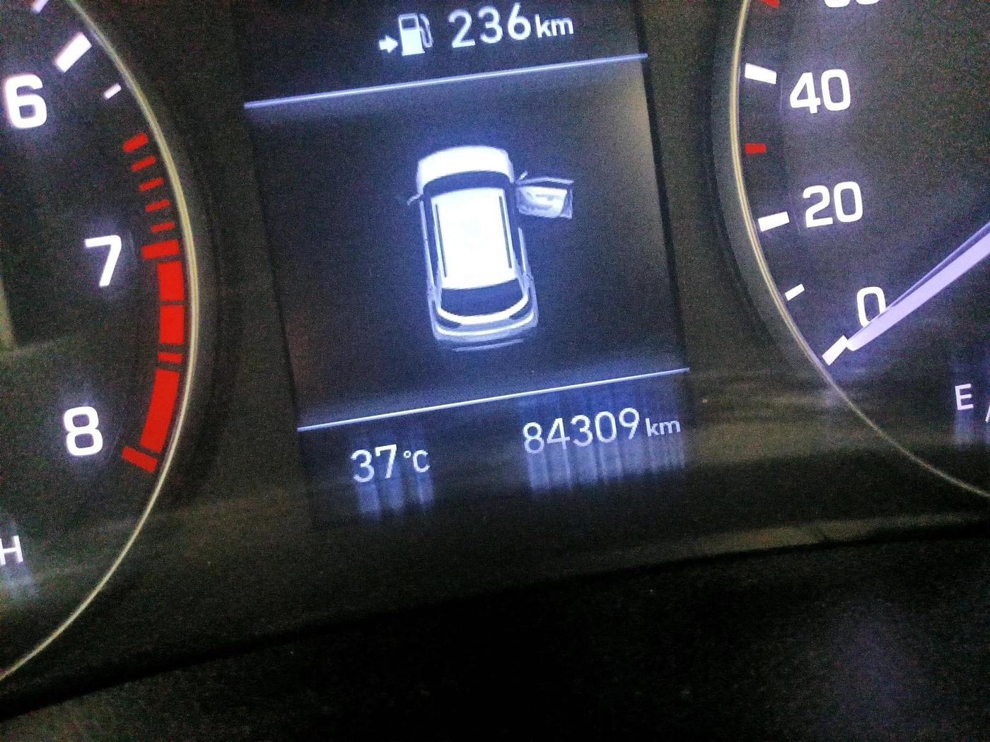 2018 Hyundai Creta SX (O) 1.6 PETROL, Petrol, Manual, 84,309 km, interior