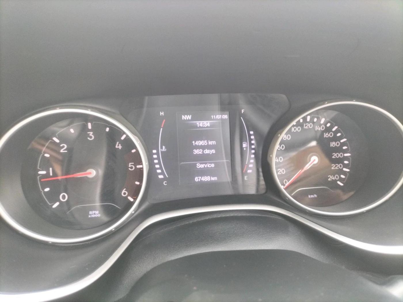 2018 Jeep Compass LIMITED 2.0 DIESEL 4X4, Diesel, Manual, 67,488 km, interior