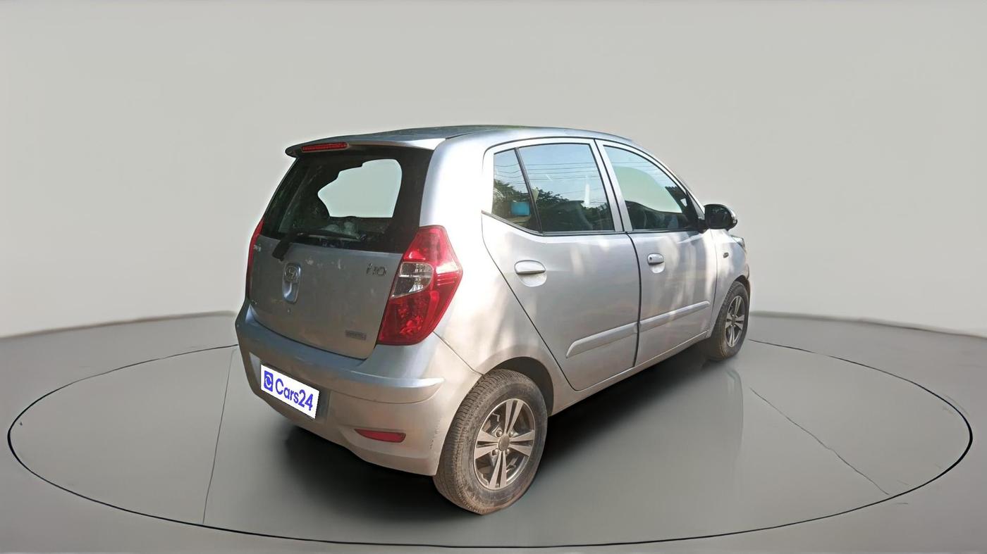 2011 Hyundai i10 SPORTZ 1.2 AT, Petrol, Automatic, 69,454 km, exterior