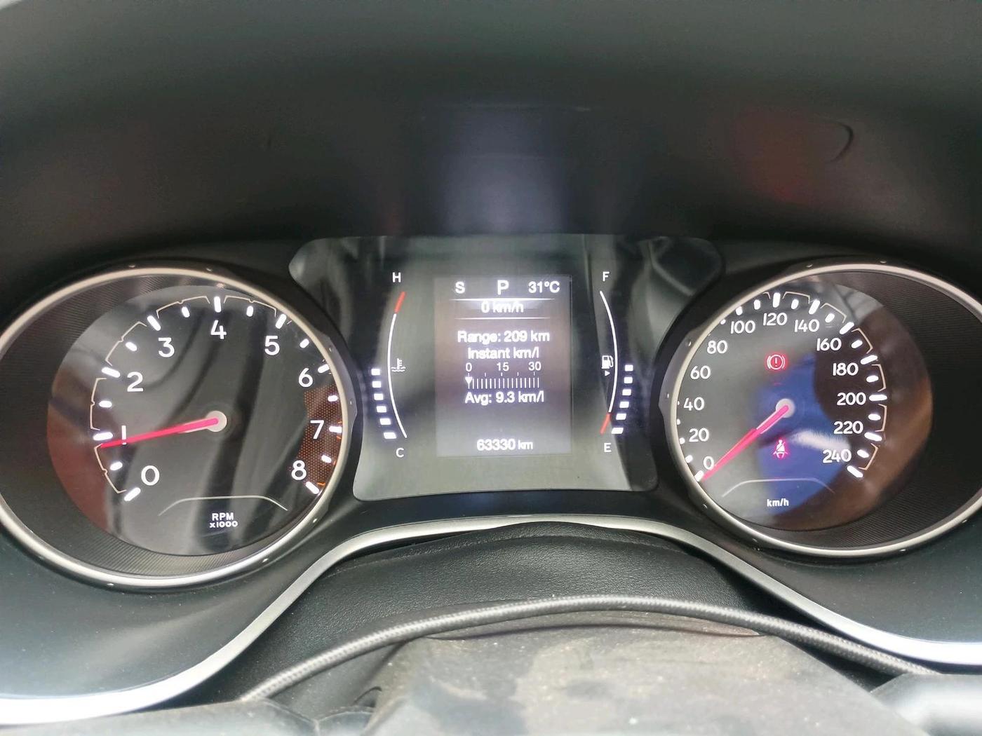 2018 Jeep Compass LIMITED 1.4 PETROL AT, Petrol, Automatic, 63,700 km, interior