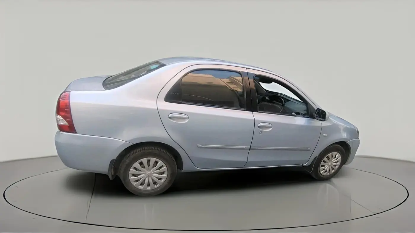 2012 Toyota Etios G, Petrol, Manual, 82,939 km, exterior