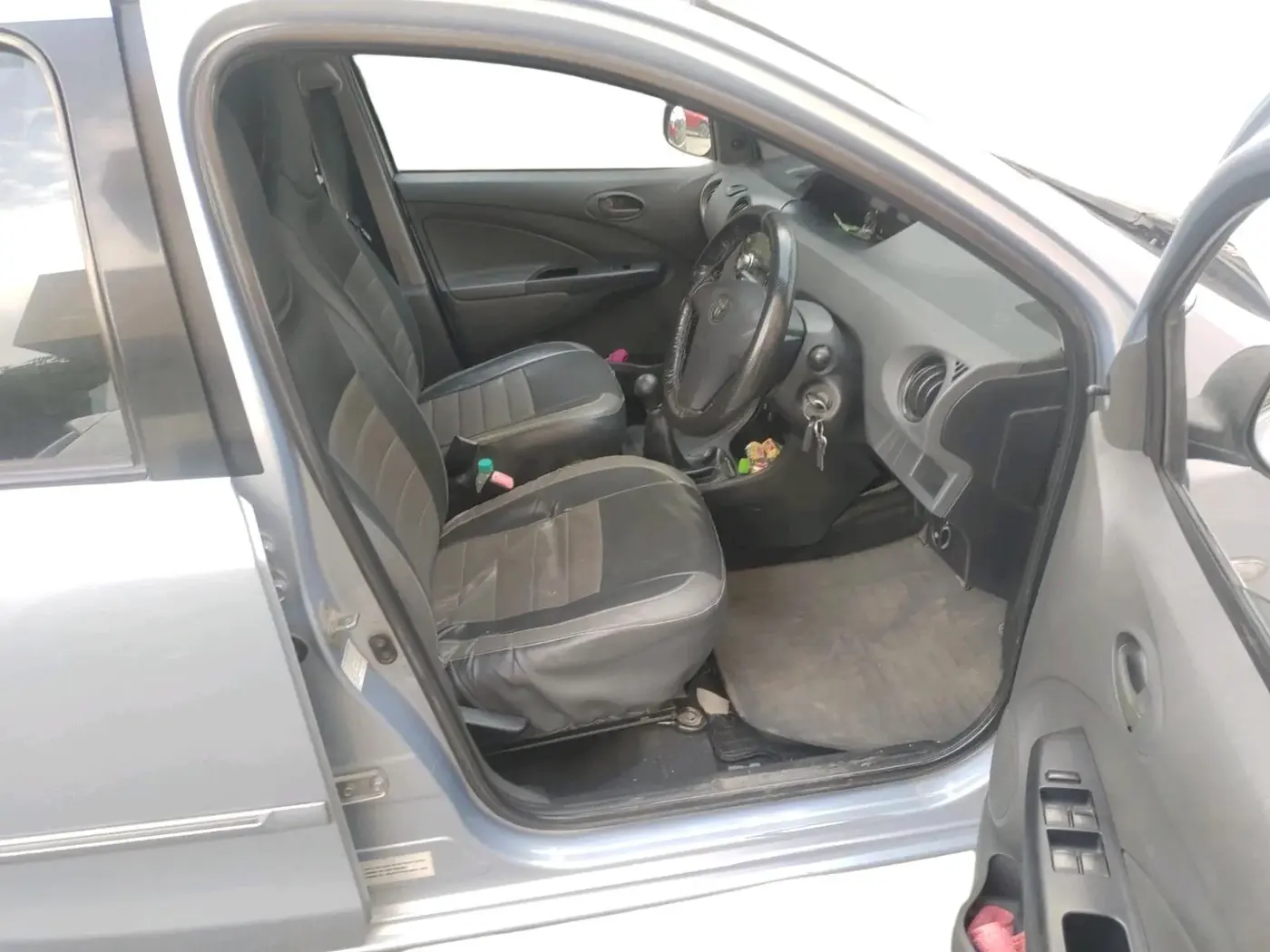 2012 Toyota Etios G, Petrol, Manual, 82,939 km, interior