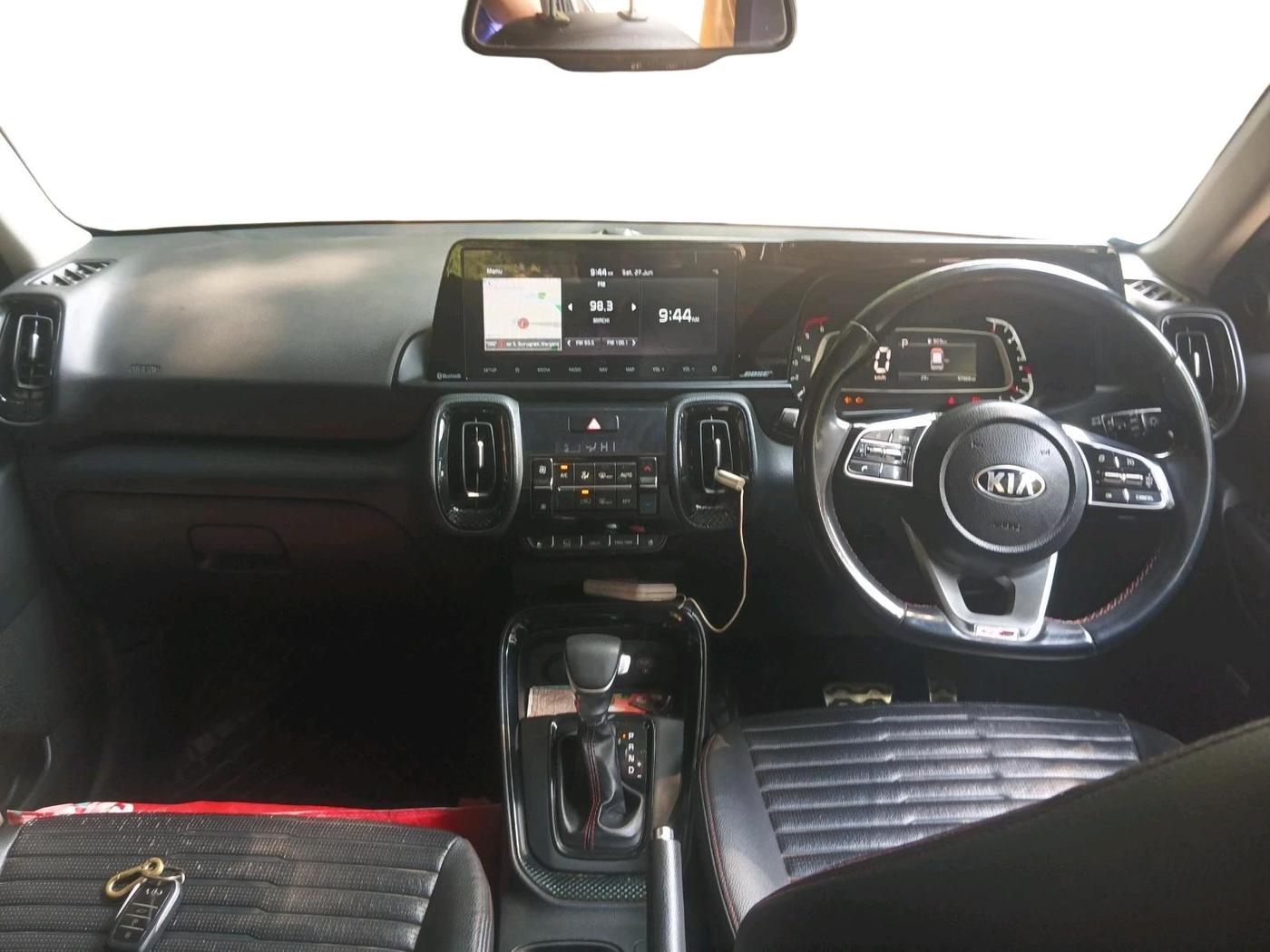 2020 KIA SONET GTX PLUS 1.5 AT, Diesel, Automatic, 97,969 km, interior