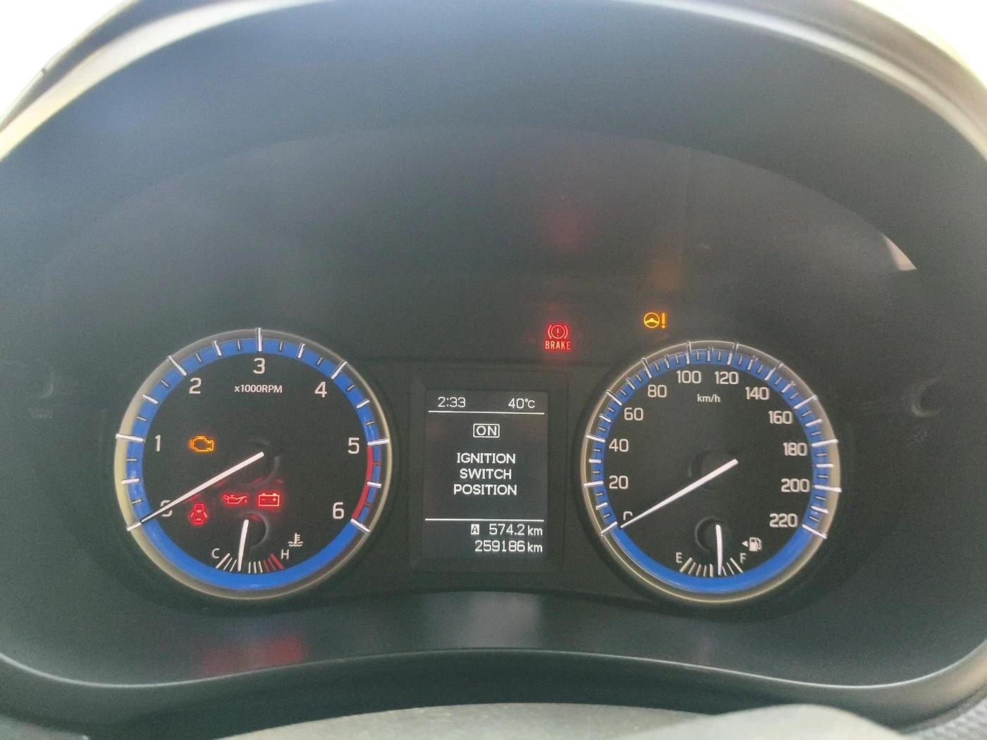 2016 Maruti S Cross ZETA 1.3, Diesel, Manual, 2,59,186 km, interior