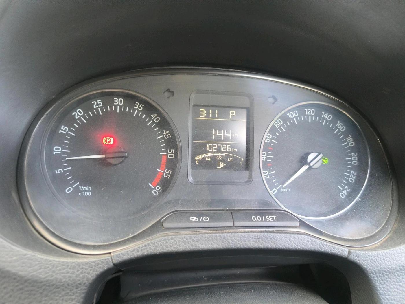 2018 Skoda Rapid STYLE 1.5 TDI AT, Diesel, Automatic, 1,02,726 km, interior