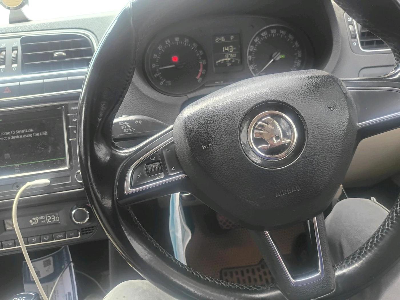 2018 Skoda Rapid STYLE 1.5 TDI AT, Diesel, Automatic, 1,02,726 km, interior