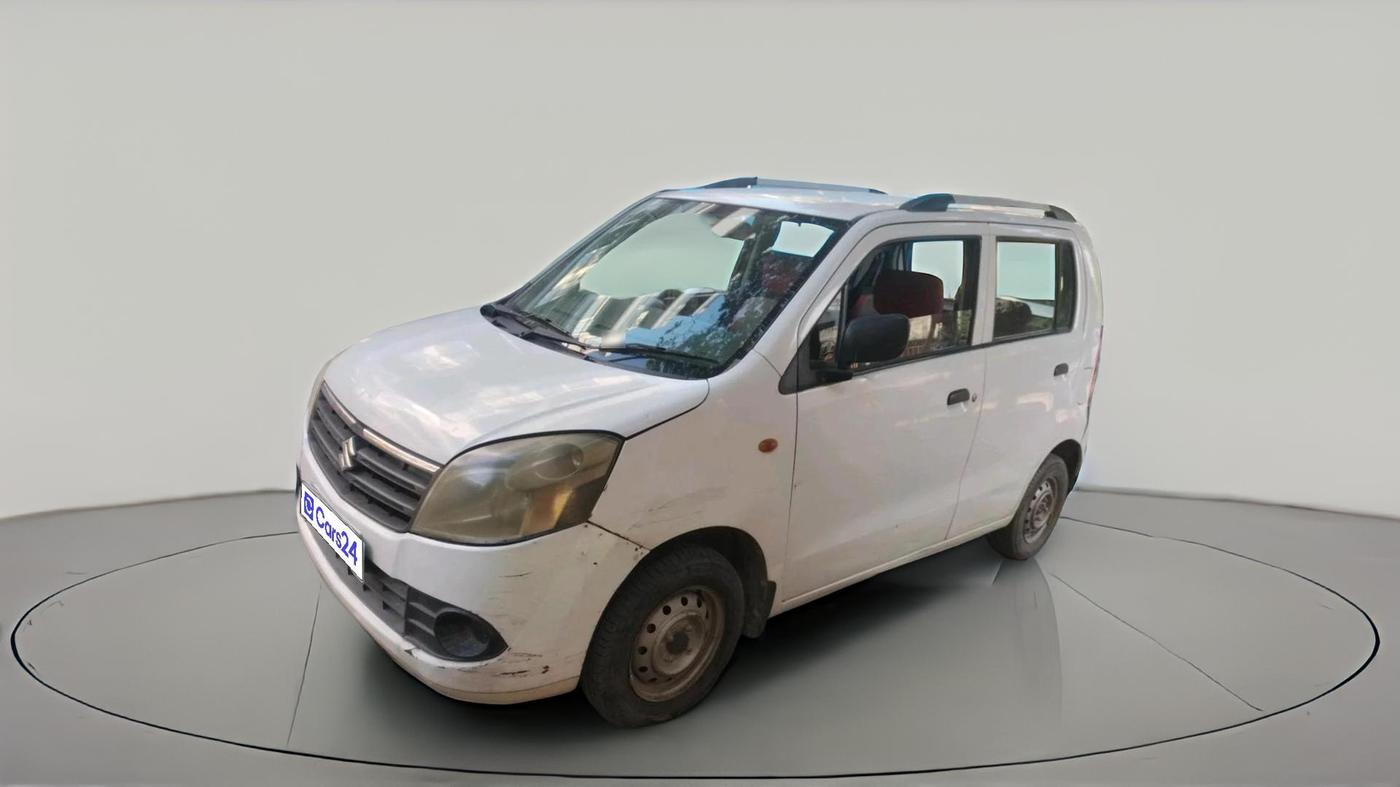 2012 Maruti Wagon R 1.0 LXI, Petrol, Manual, 77,299 km, exterior