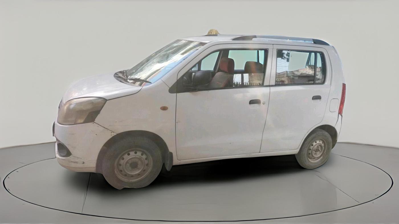 2012 Maruti Wagon R 1.0 LXI, Petrol, Manual, 77,299 km, exterior