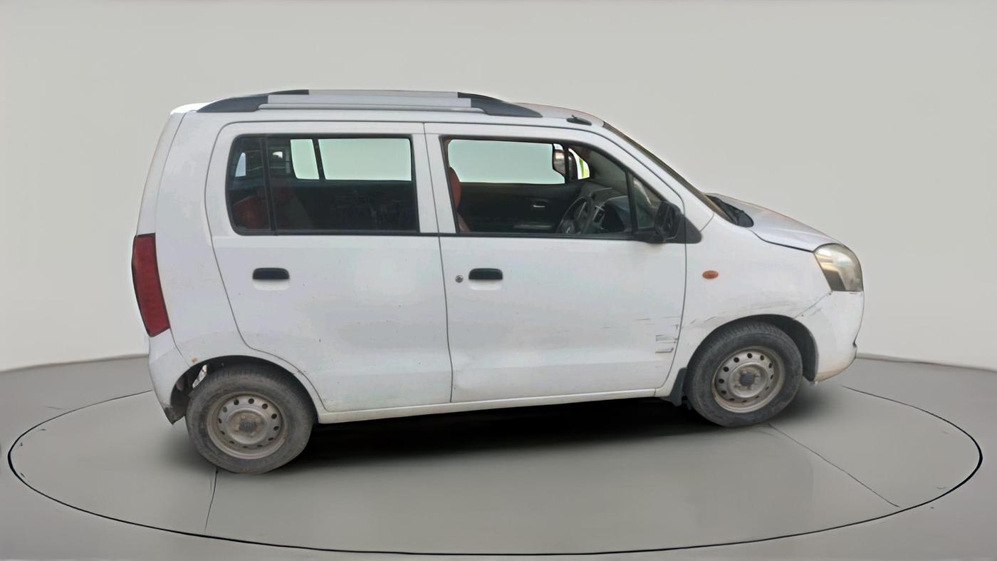 2012 Maruti Wagon R 1.0 LXI, Petrol, Manual, 77,299 km, exterior