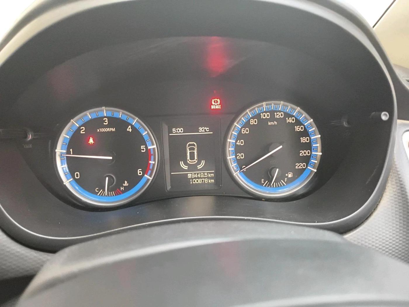 2016 Maruti S Cross ZETA 1.3, Diesel, Manual, 1,00,878 km, interior