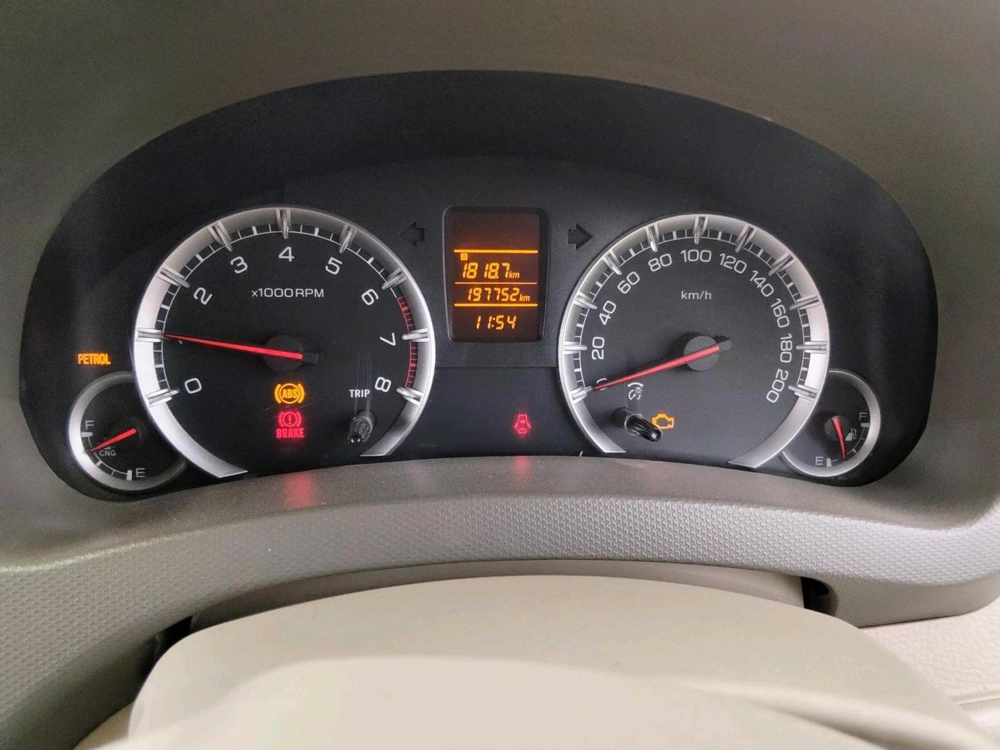 2018 Maruti Ertiga VXI CNG, CNG, Manual, 1,97,752 km, interior
