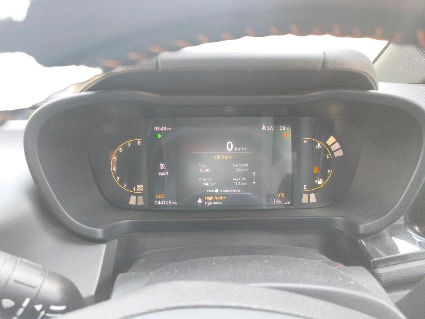 2024 Tata ALTROZ Racer R3, Petrol, Manual, 44,125 km, interior