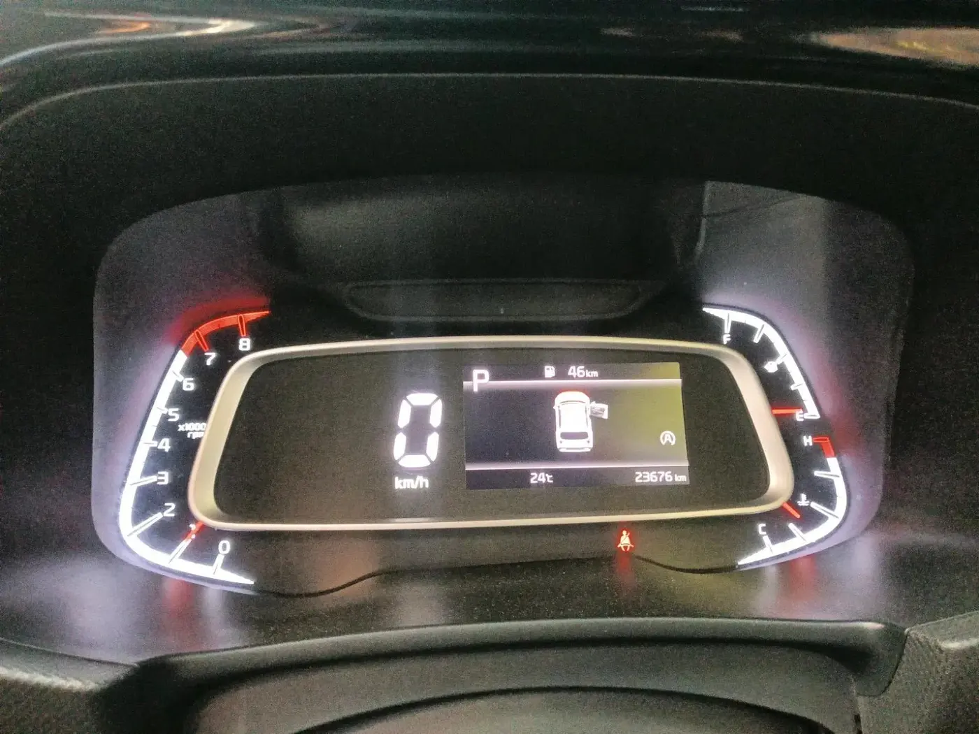 2024 KIA SONET 	 HTX 1.0 TURBO DCT, Petrol, Automatic, 24,105 km, interior