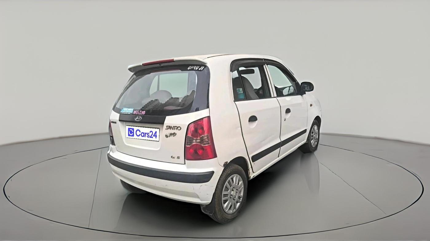 2012 Hyundai Santro Xing GL PLUS, CNG, Manual, 1,32,898 km, exterior