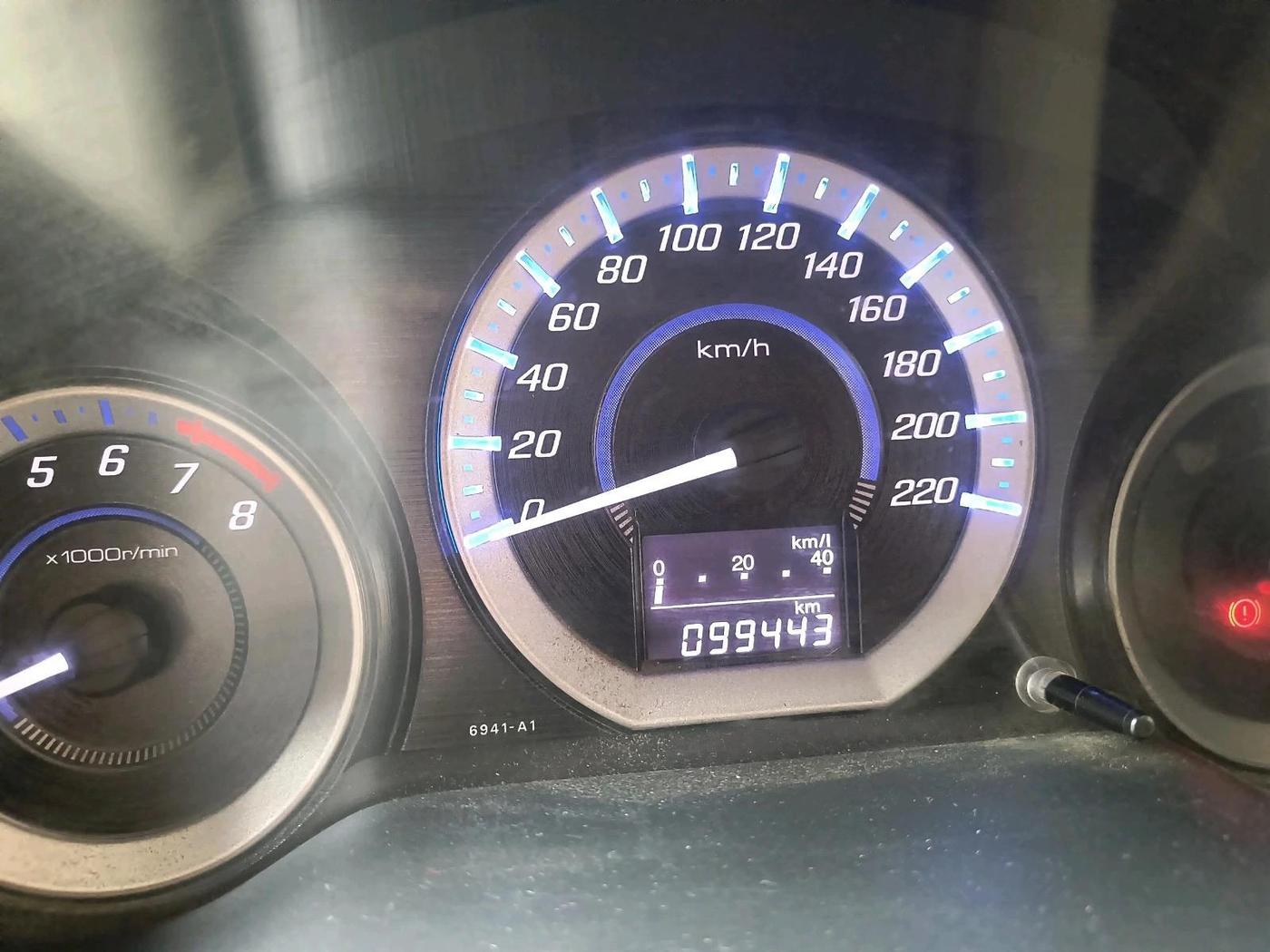 2012 Honda City 1.5L I-VTEC E MT, CNG, Manual, 99,443 km, interior
