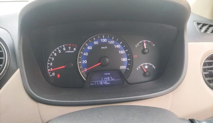 2015 Hyundai Xcent S 1.2, Petrol, Manual, 1,11,646 km, interior