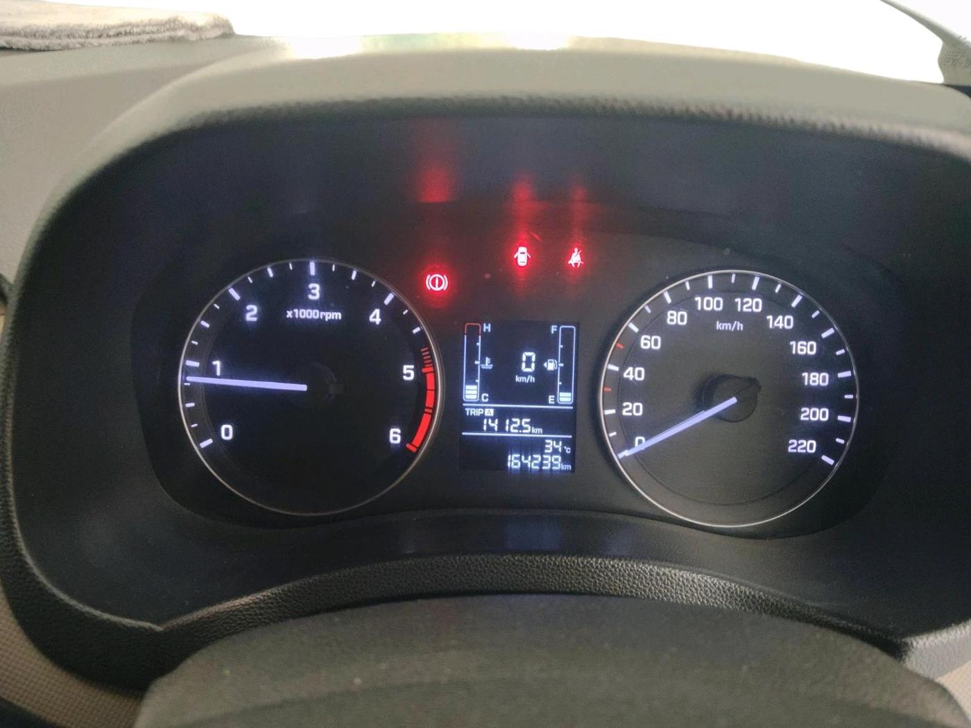 2017 Hyundai Creta SX 1.6 DIESEL, Diesel, Manual, 1,64,239 km, interior