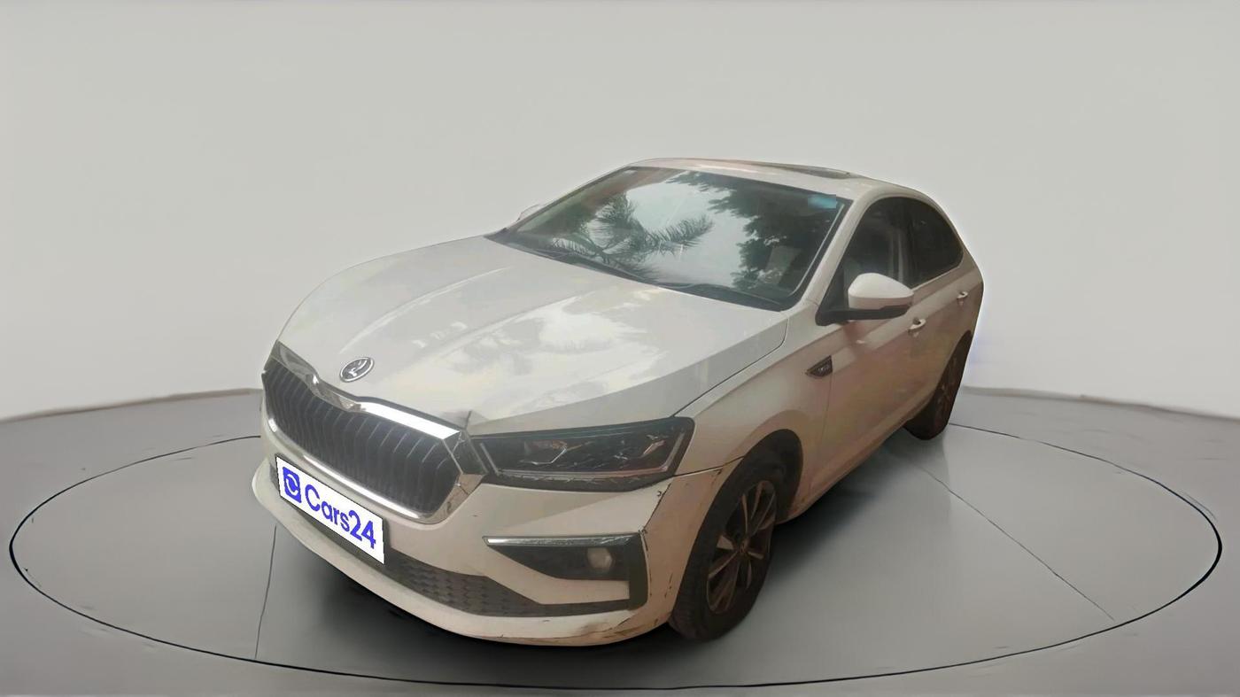 2023 Skoda SLAVIA STYLE 1.0L TSI AT, Petrol, Automatic, 75,679 km, exterior
