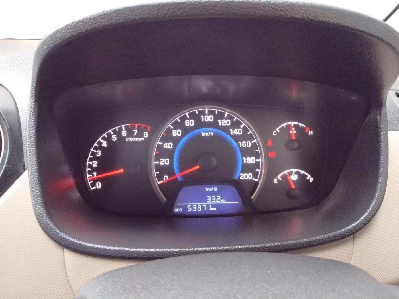 2016 Hyundai Grand i10 MAGNA 1.2 KAPPA VTVT, Petrol, Manual, 53,371 km, interior