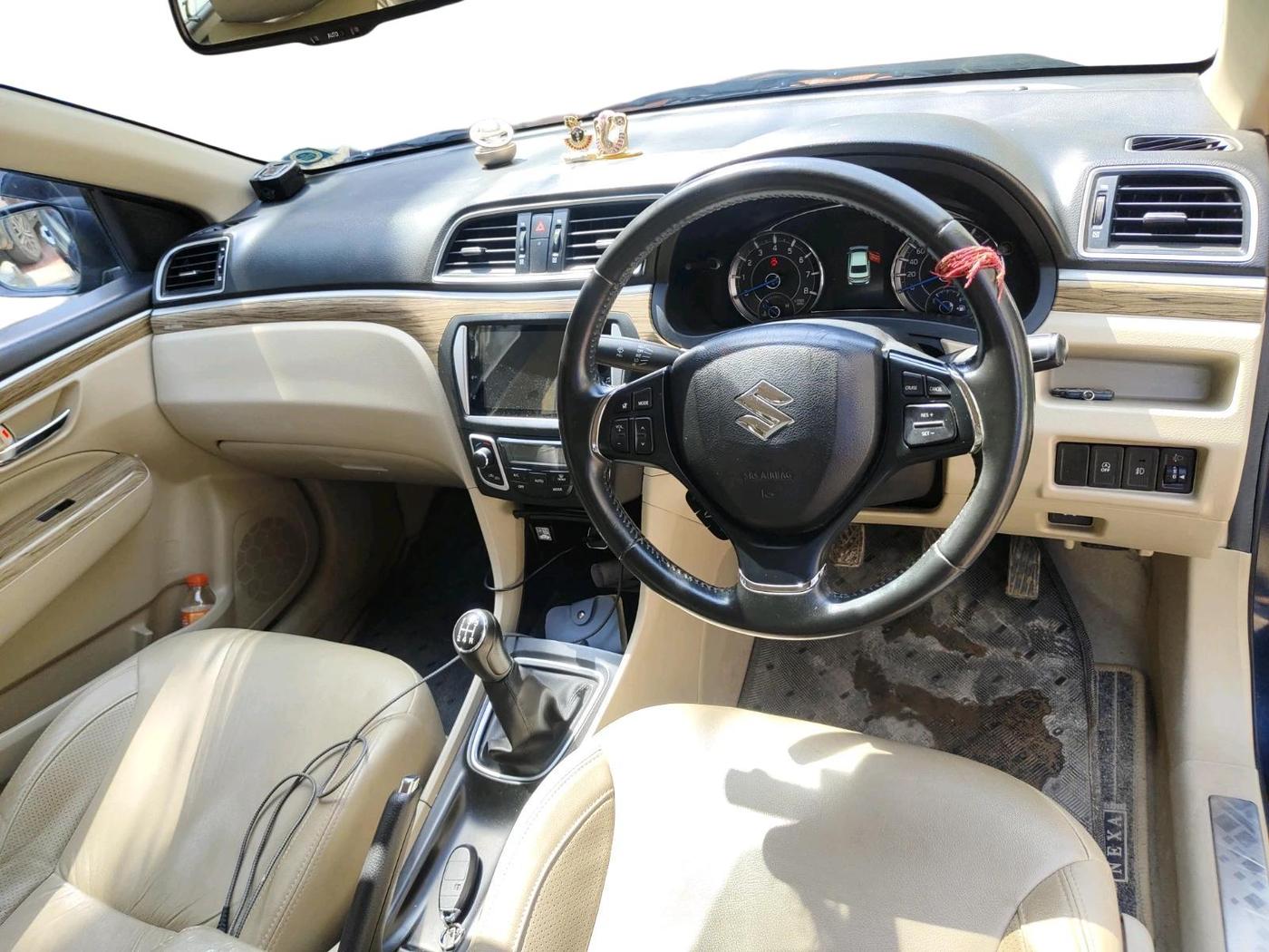 2022 Maruti Ciaz ALPHA 1.5 SHVS PETROL, Petrol, Manual, 23,699 km, interior