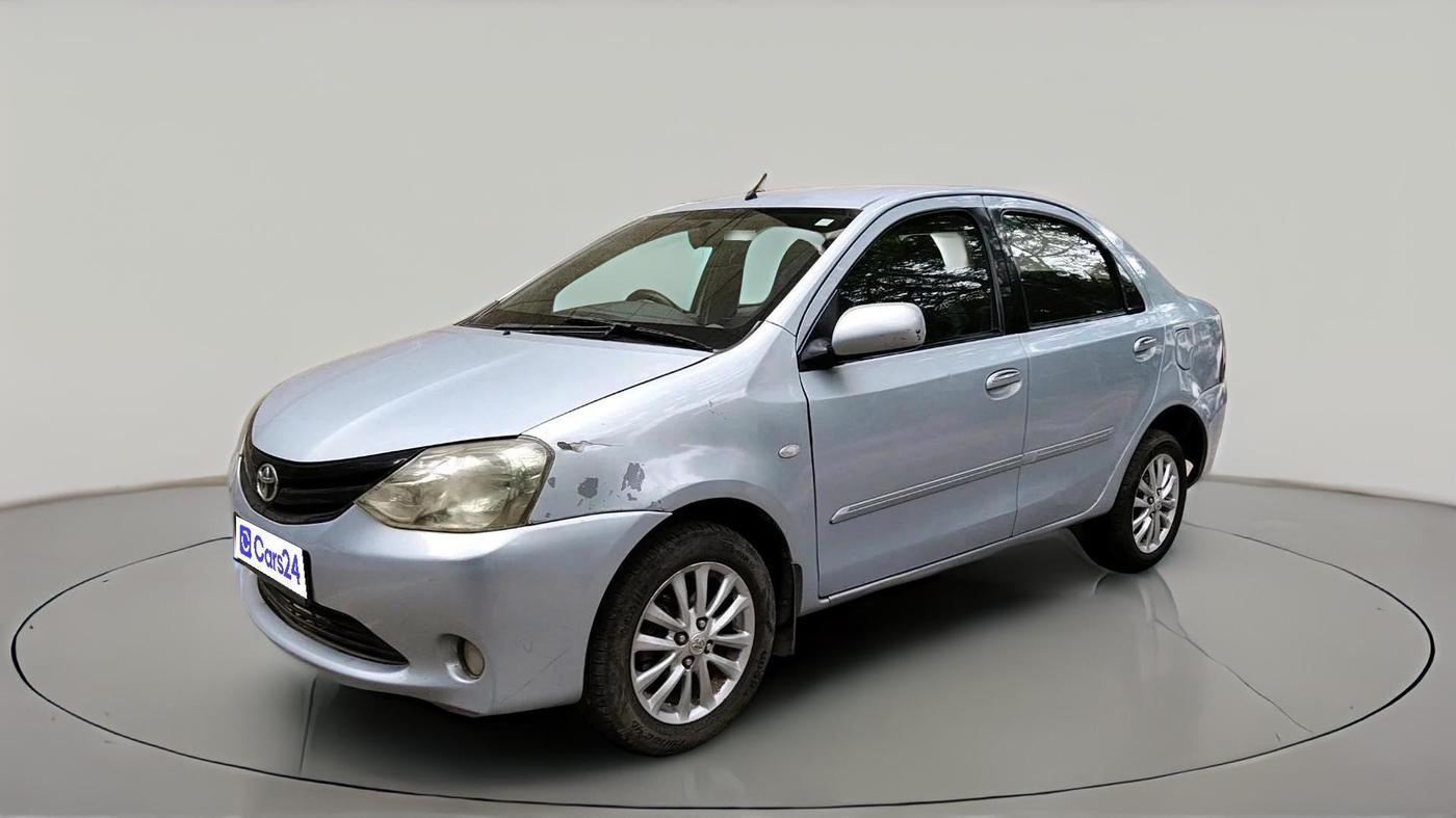2011 Toyota Etios G, Petrol, Manual, 1,18,639 km, exterior