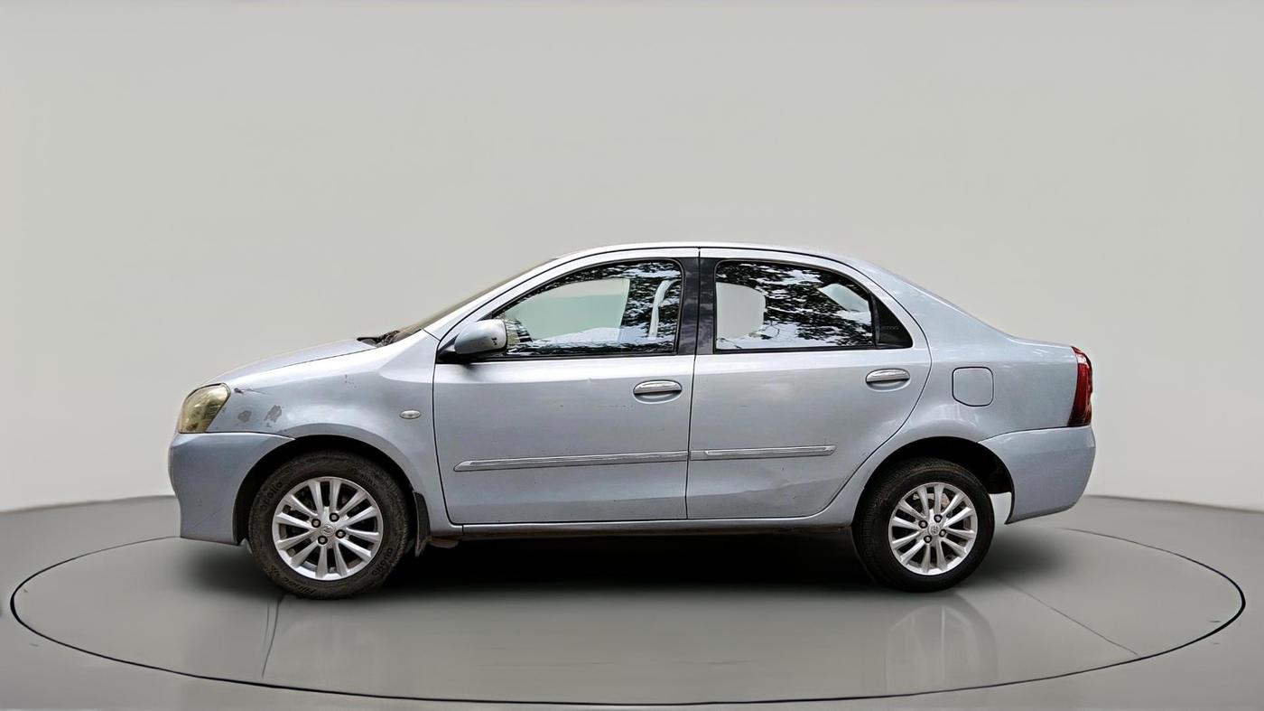 2011 Toyota Etios G, Petrol, Manual, 1,18,639 km, exterior