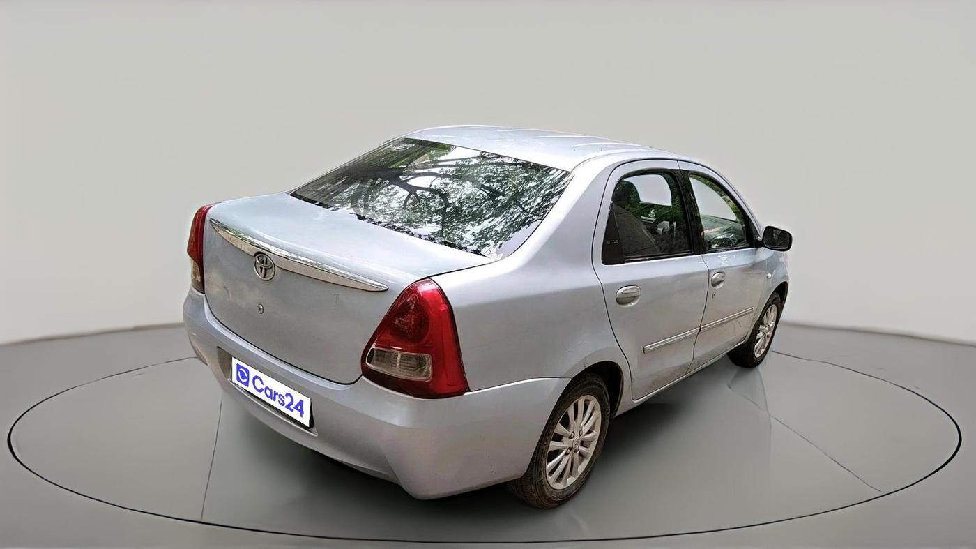 2011 Toyota Etios G, Petrol, Manual, 1,18,639 km, exterior