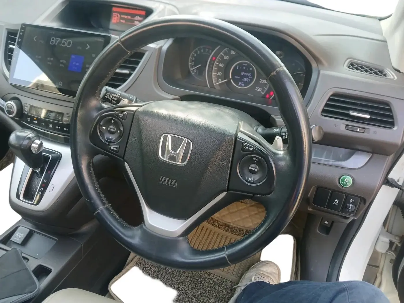 2015 Honda CRV 2.0L I-VTEC 2WD AT, Petrol, Automatic, 1,24,447 km, interior