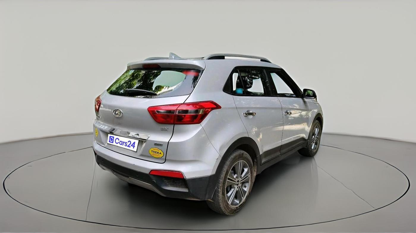 2016 Hyundai Creta SX PLUS AT 1.6 PETROL, Petrol, Automatic, 98,896 km, exterior