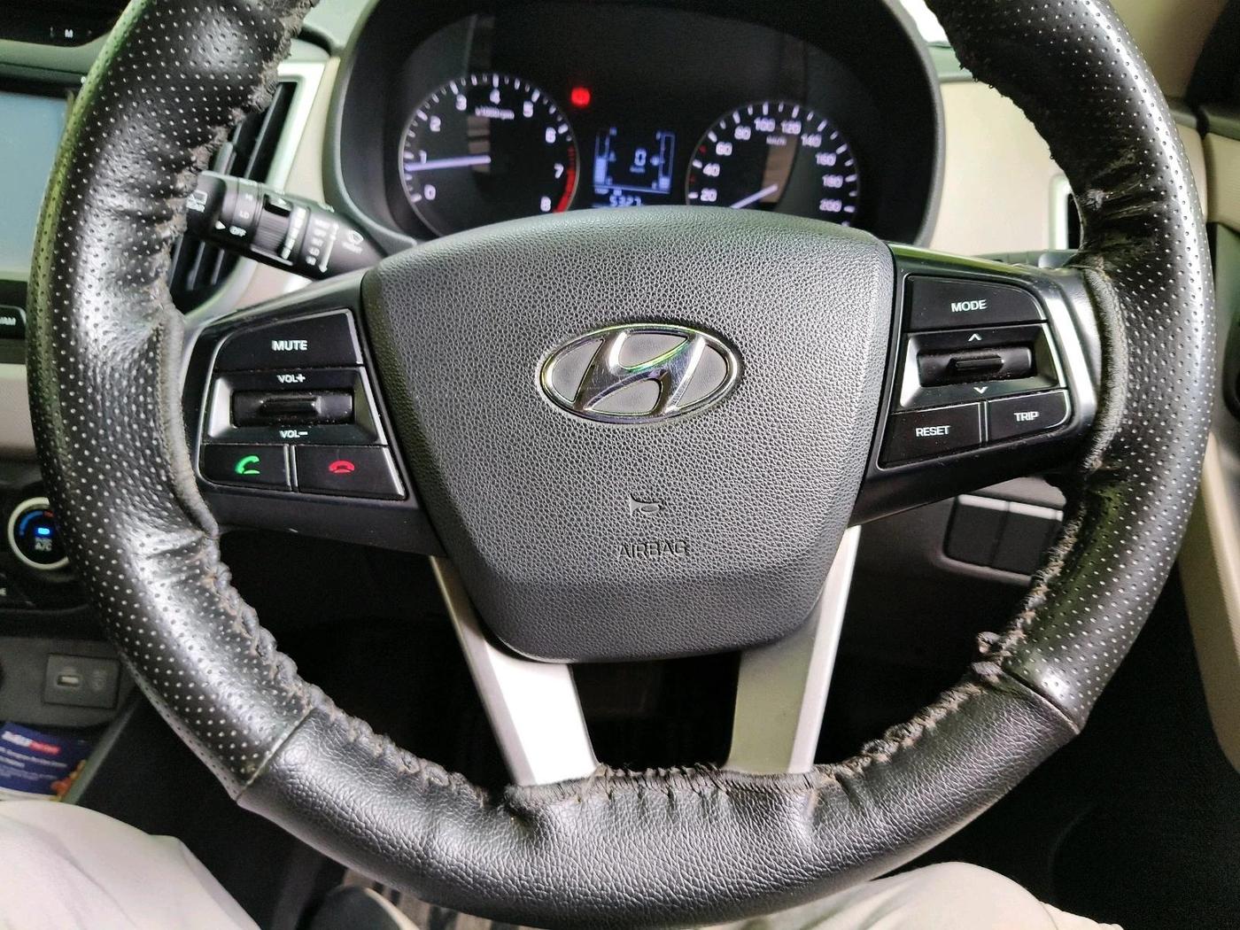 2016 Hyundai Creta SX PLUS AT 1.6 PETROL, Petrol, Automatic, 98,896 km, interior