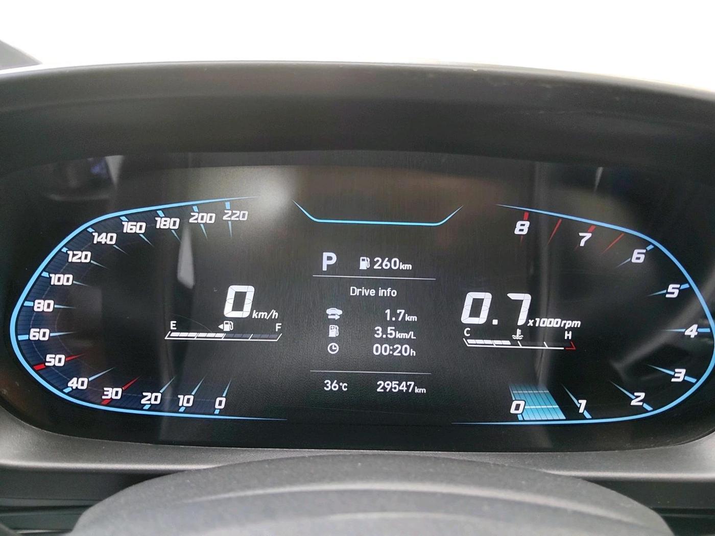 2023 Hyundai NEW I20 SPORTZ 1.2 IVT, Petrol, Automatic, 29,547 km, interior
