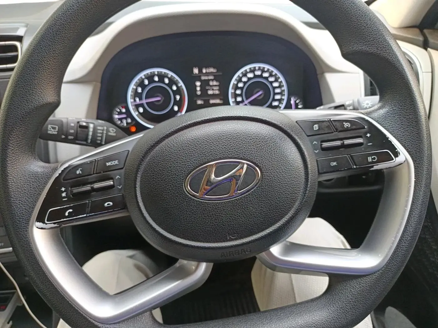 2022 Hyundai Creta S IMT 1.5 PETROL, Petrol, Manual, 84,438 km, interior