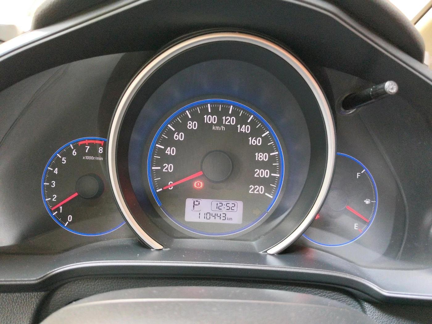 2016 Honda Jazz 1.2L I-VTEC S AT, Petrol, Automatic, 1,10,443 km, interior