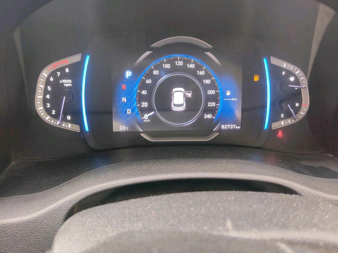 2020 Hyundai Creta SX (O) IVT 1.5 PETROL, Petrol, Automatic, 82,738 km, interior