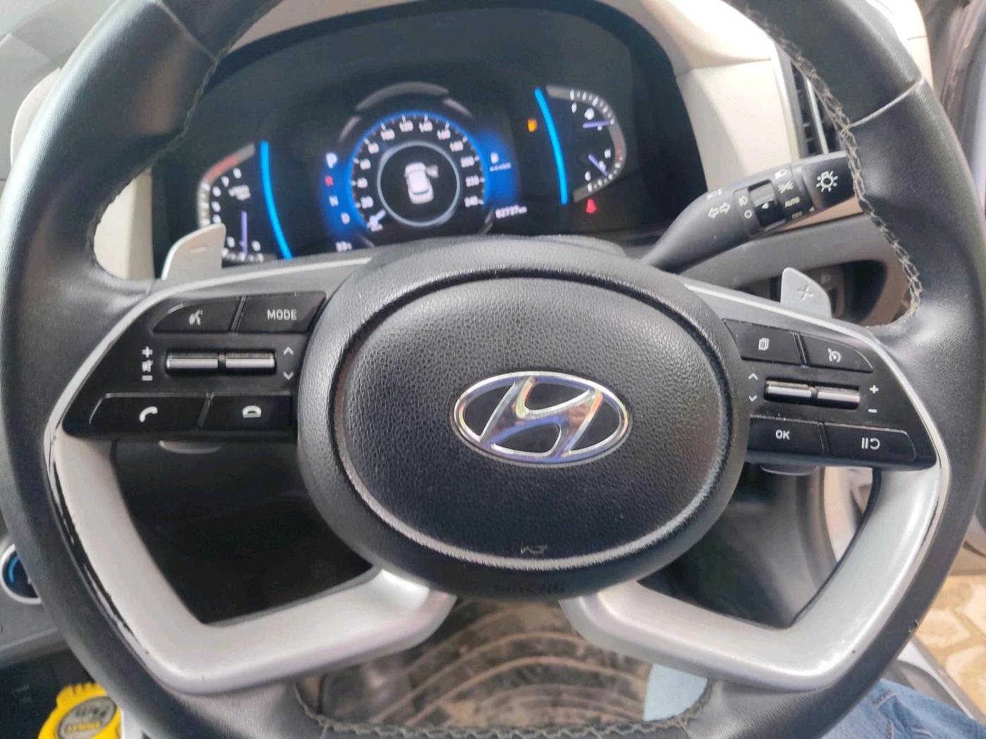 2020 Hyundai Creta SX (O) IVT 1.5 PETROL, Petrol, Automatic, 82,738 km, interior