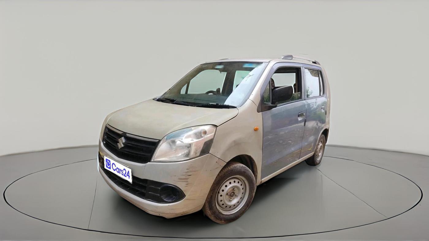2012 Maruti Wagon R 1.0 LXI CNG, CNG, Manual, 2,75,982 km, exterior