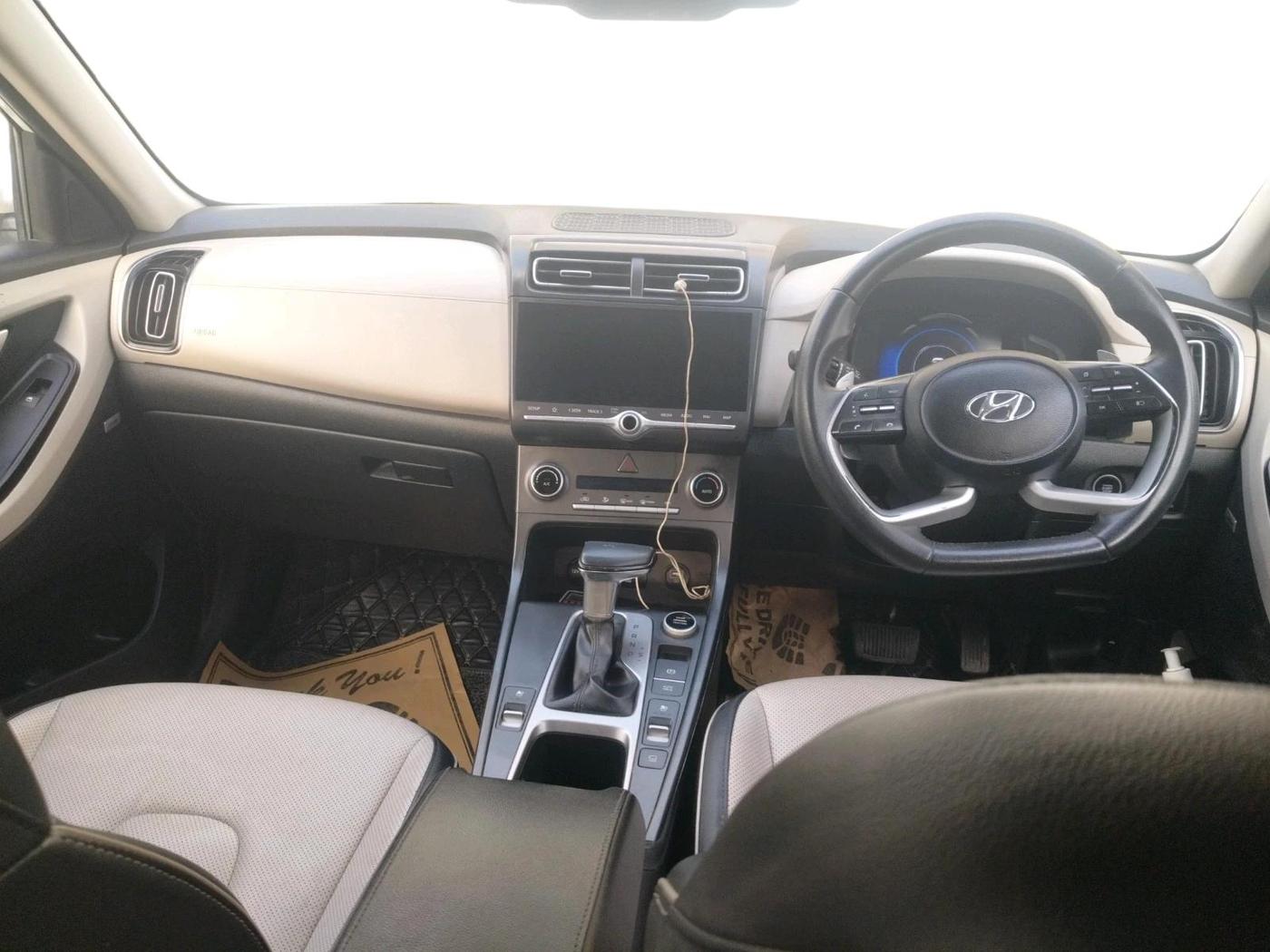 2020 Hyundai Creta SX (O) IVT 1.5 PETROL, Petrol, Automatic, 64,191 km, interior