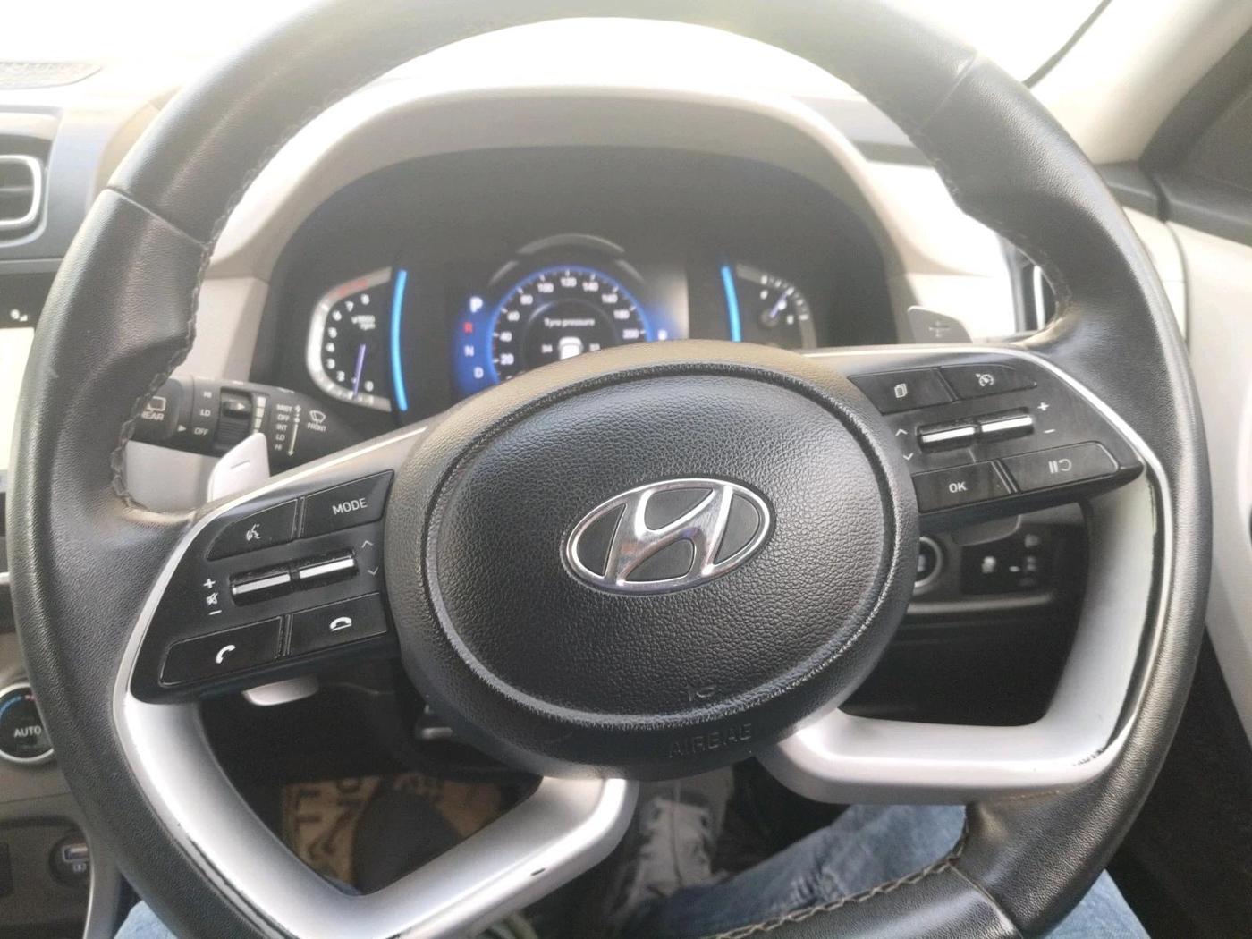 2020 Hyundai Creta SX (O) IVT 1.5 PETROL, Petrol, Automatic, 64,191 km, interior