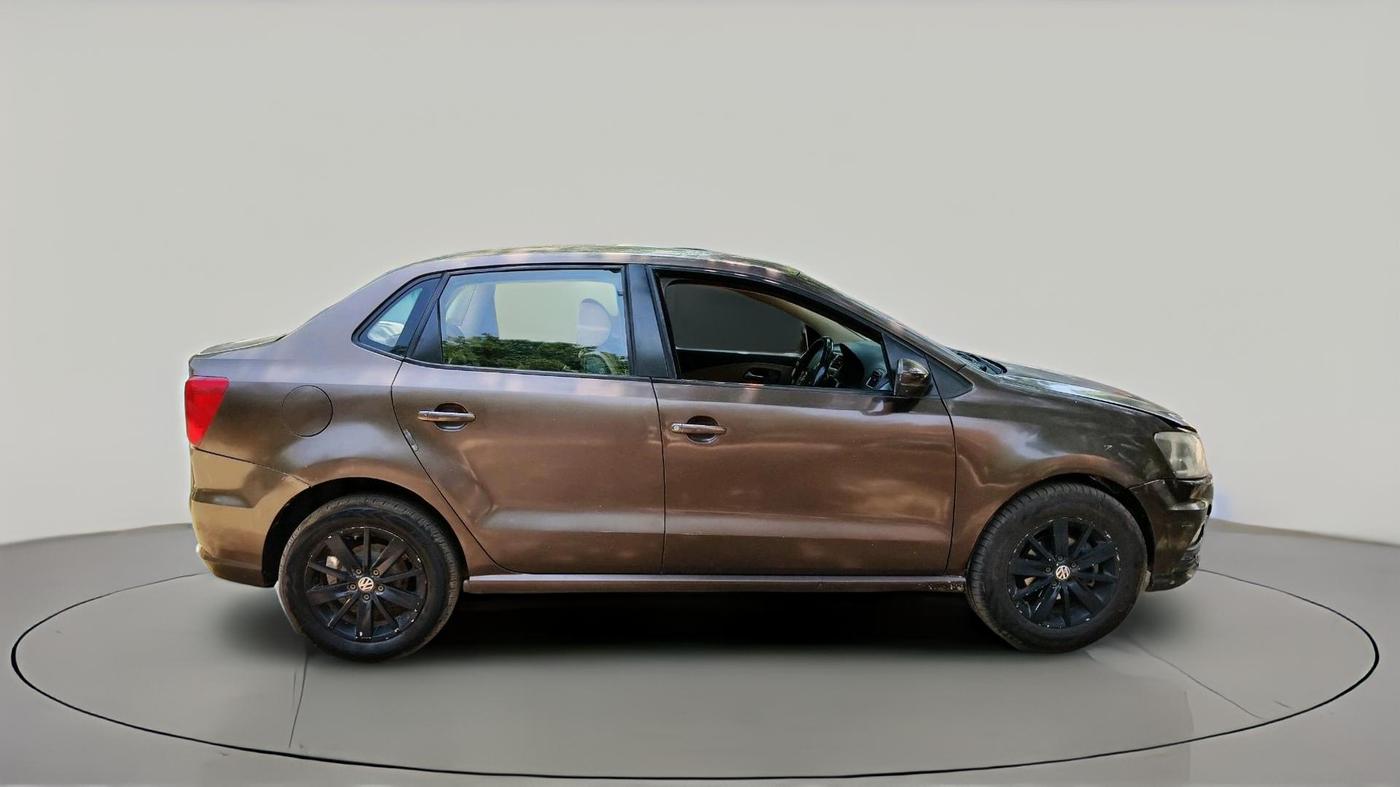 2016 Volkswagen Ameo HIGHLINE DSG 1.5 DIESEL , Diesel, Automatic, 1,50,128 km, exterior