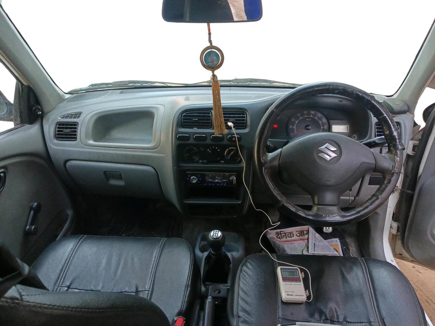 2012 Maruti Alto K10 LXI, CNG, Manual, 70,608 km, interior