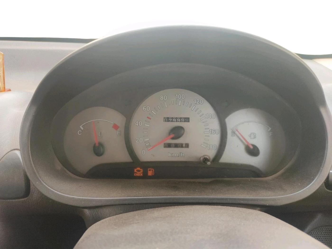 2012 Hyundai Santro Xing GLS, CNG, Manual, 79,999 km, interior