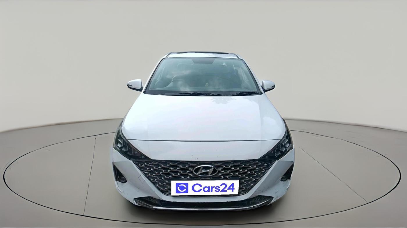 2021 Hyundai Verna SX (O) 1.5 CRDI AT, Diesel, Automatic, 76,908 km, exterior