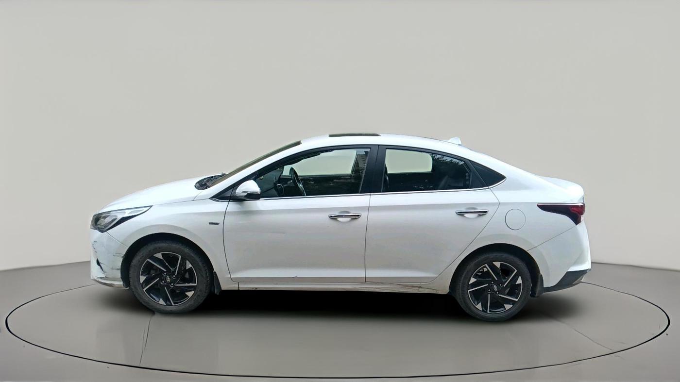 2021 Hyundai Verna SX (O) 1.5 CRDI AT, Diesel, Automatic, 76,908 km, exterior