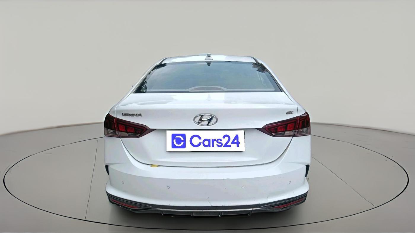 2021 Hyundai Verna SX (O) 1.5 CRDI AT, Diesel, Automatic, 76,908 km, exterior
